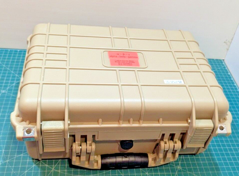 NORM Ludlum Model 2241-2 Digital Survey Meter 2x Probes + Case 2026 CALIBRATION!