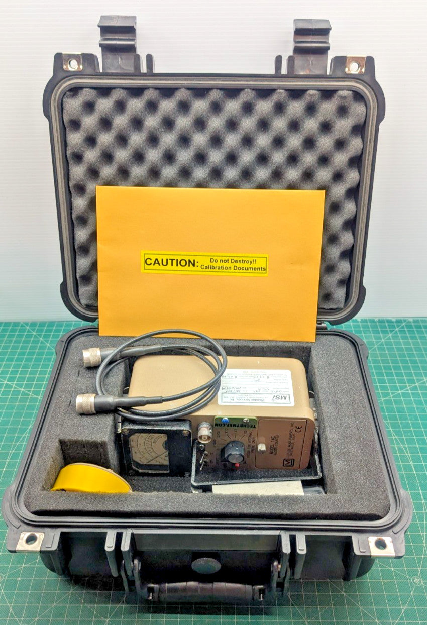 1x 2026 Calibrated Ludlum Model 14C with 44-9 and hard side case 1yr Guarantee!