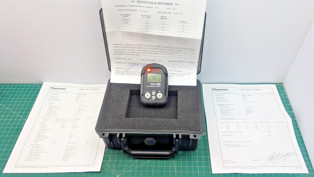 1x 2026 Calibrated Thermo RadEye PRD with All Menus UNLOCKED! 1 yr guarantee!