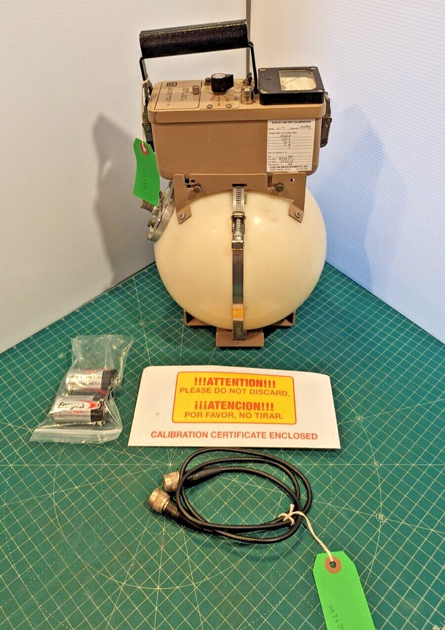 2026 Factory Calibrated Ludlum Model 12-4 Neutron with Travel Case Guaranteed