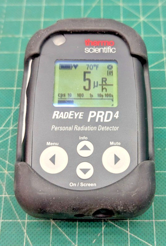 2026 Calibrated Thermo RadEye PRD4 Neutron det. and Cosmic dose! 1 yr guarantee!