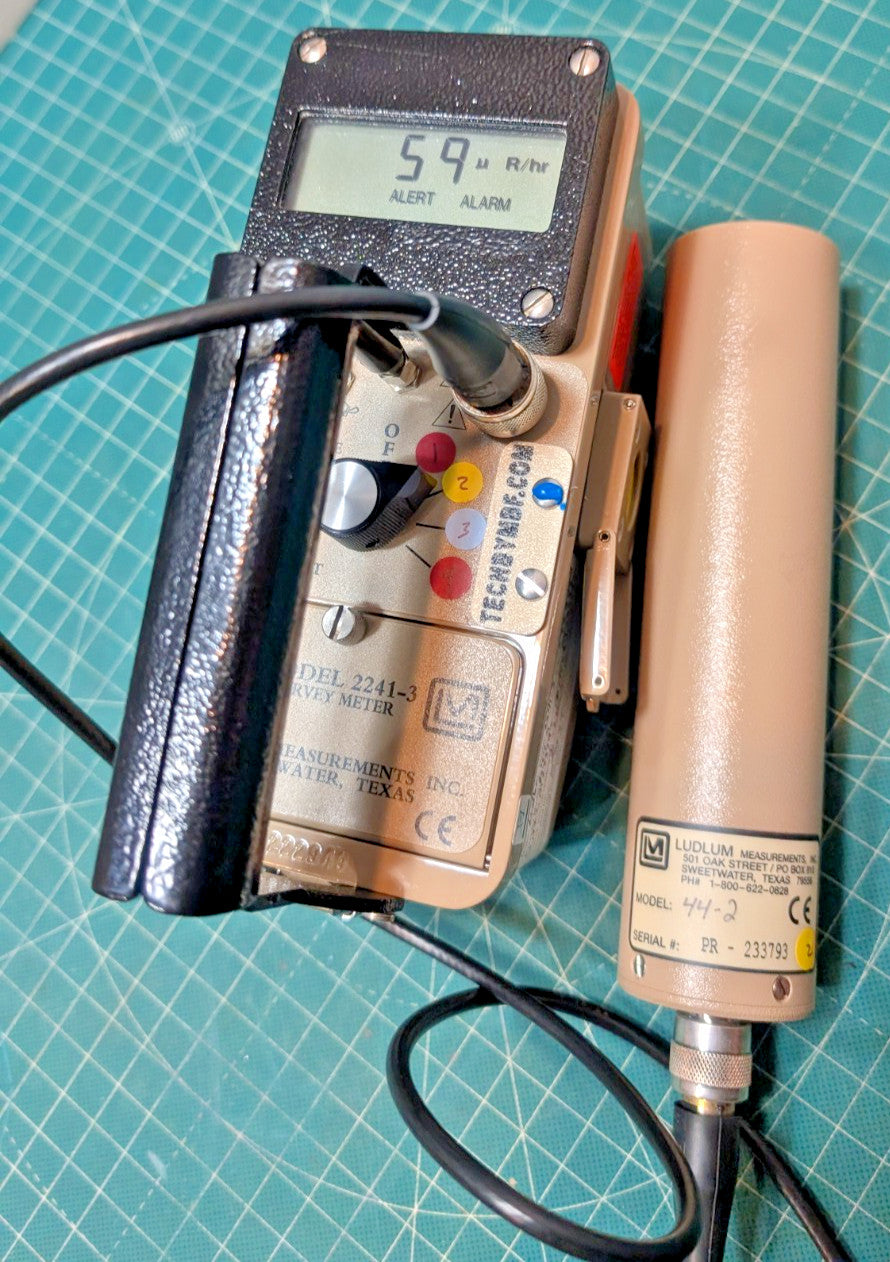 Ludlum Model 2241-3, 44-2, 44-9, 133-7 + Case Guaranteed & NIST 2026 Calibrated!