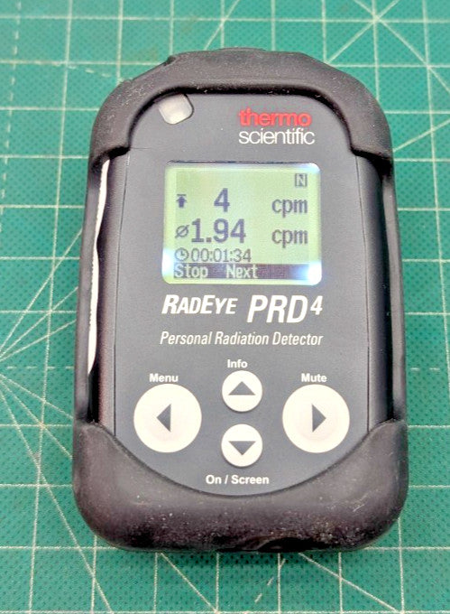 2026 Calibrated Thermo RadEye PRD4 Neutron det. and Cosmic dose! 1 yr guarantee!