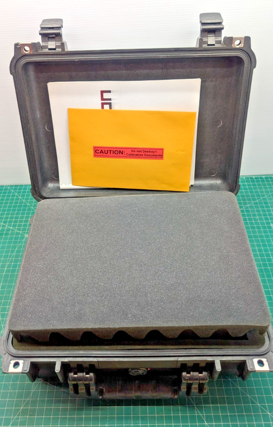 Ludlum 9DP Ion Chamber 2026 Calibrated Rechargeable Batt Hard case 1yr Warr!