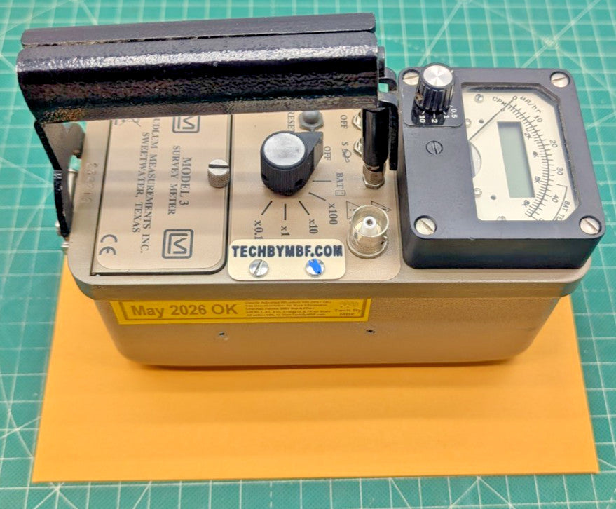Ludlum Model 3 With Scaler Survey Meter, Verified, and GUARANTEED for 1 yr