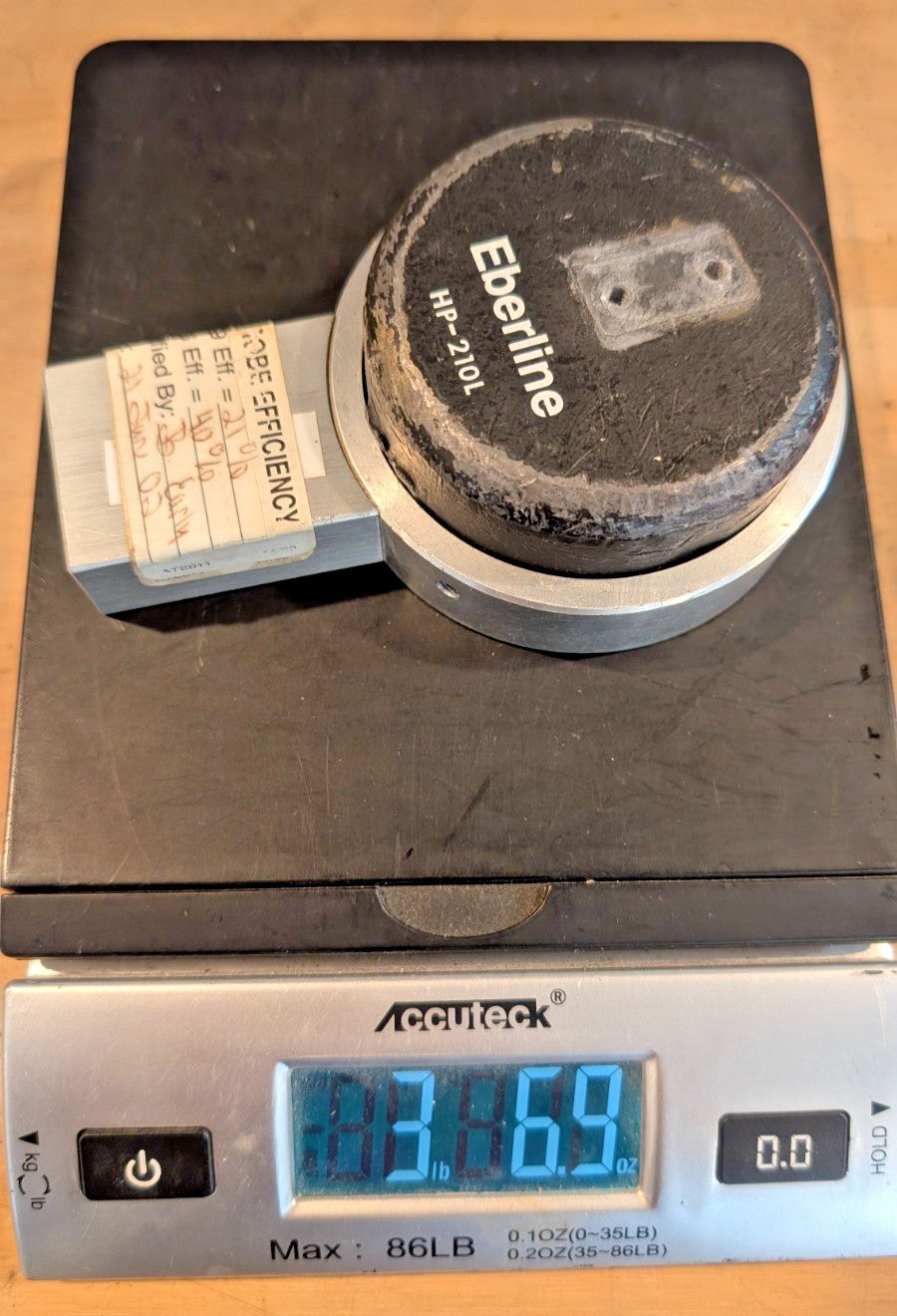 Eberline Geiger Pancake HP-260, HP-210 Parts Approximately  10lb of Lead!