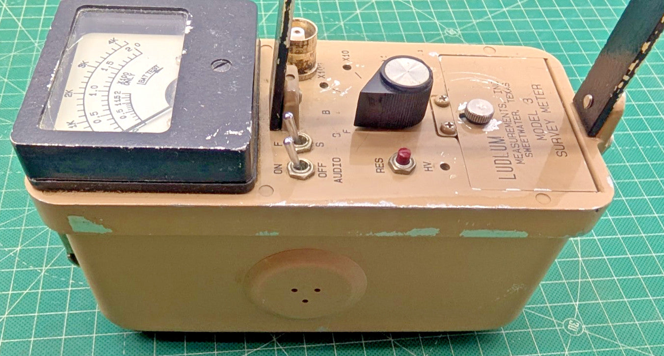NIST 2025 Calibrated! Ludlum Model 3 + 44-7 Probe Guaranteed for 1 year!