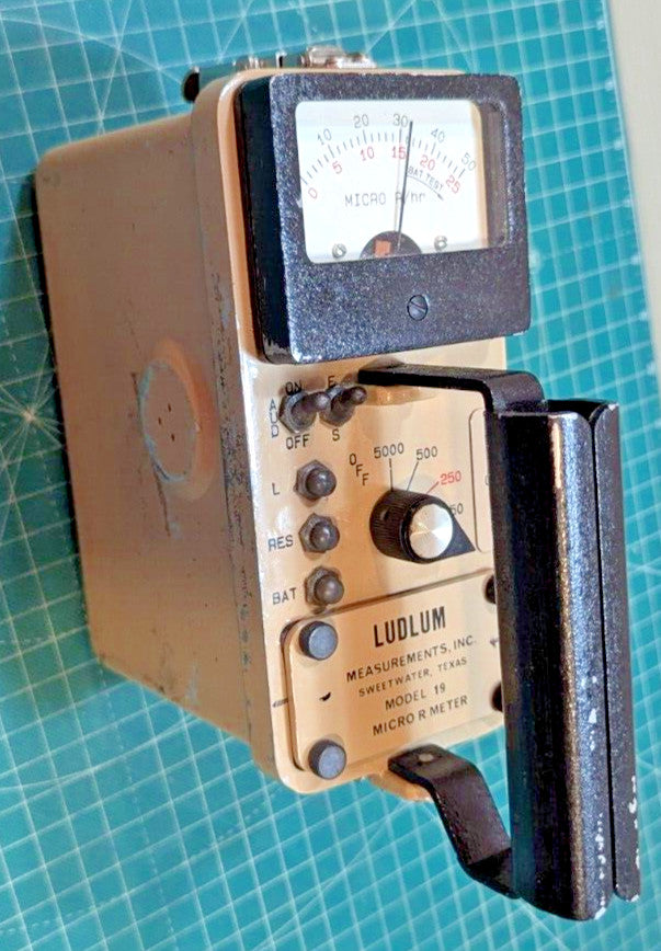 Ludlum Model 19 NaI Micro R Survey Meter 2026 Lab Calibrated 1 Yr Guarantee