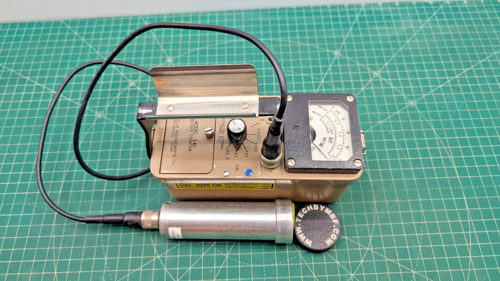 NIST 2025 Calibrated! Ludlum Model 14C + 44-7 Probe Guaranteed for 1 year!