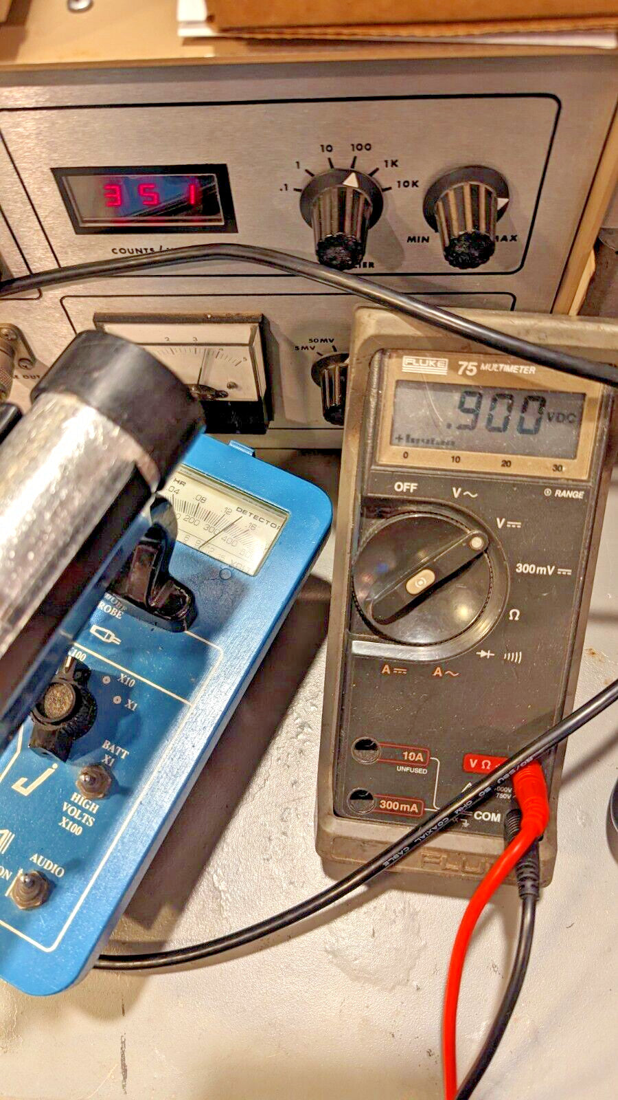 1x Johnson & Associates Inc. GSM-110 Survey Meter, Verified, and GUARANTEED