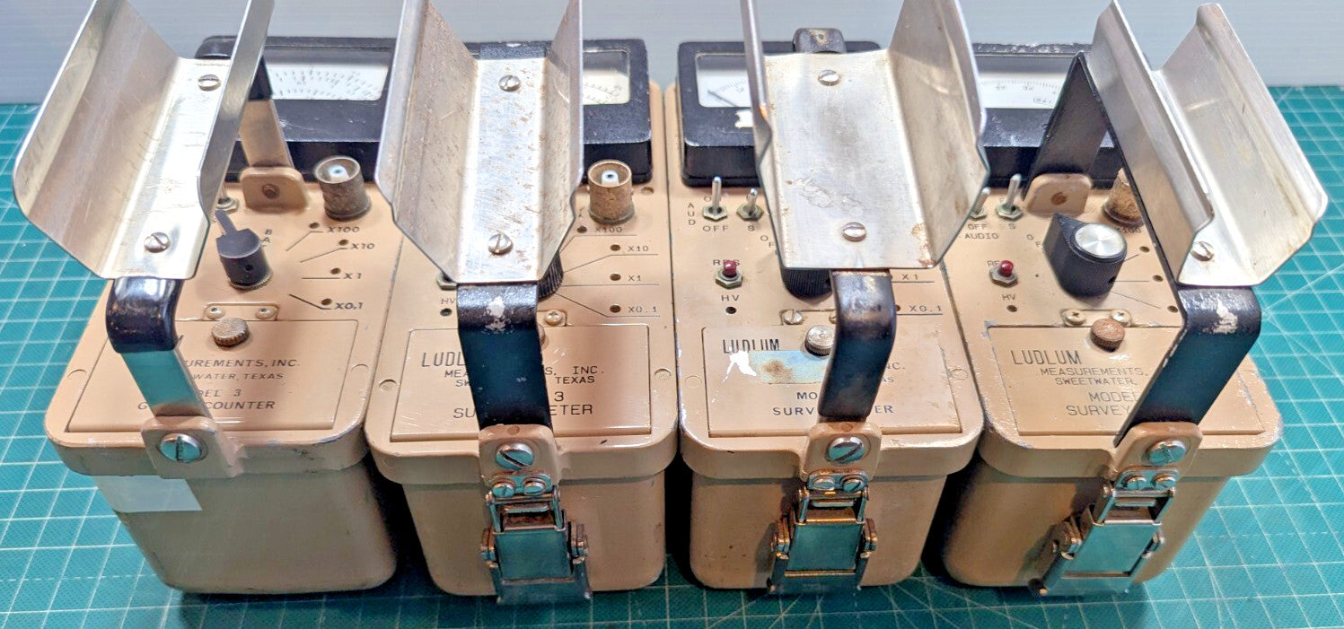 1st Gen. 1x Ludlum Model 3 Survey Meter, Verified, and GUARANTEED for 1 yr