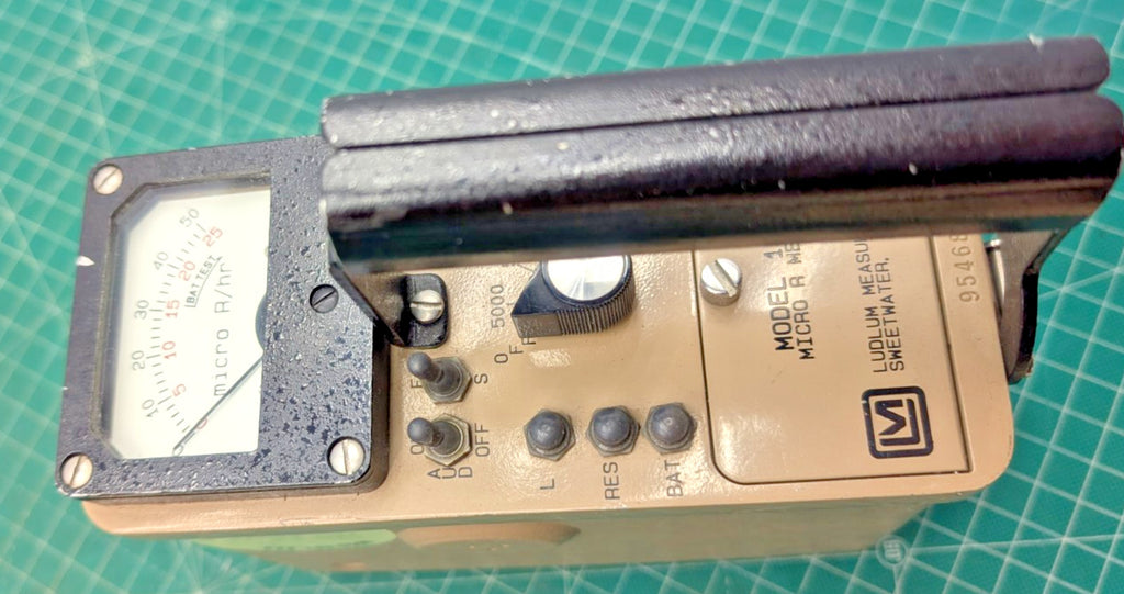 1x Guaranteed & 2026 Calibrated Ludlum Model 19 NaI Micro R Meter With Hard Case