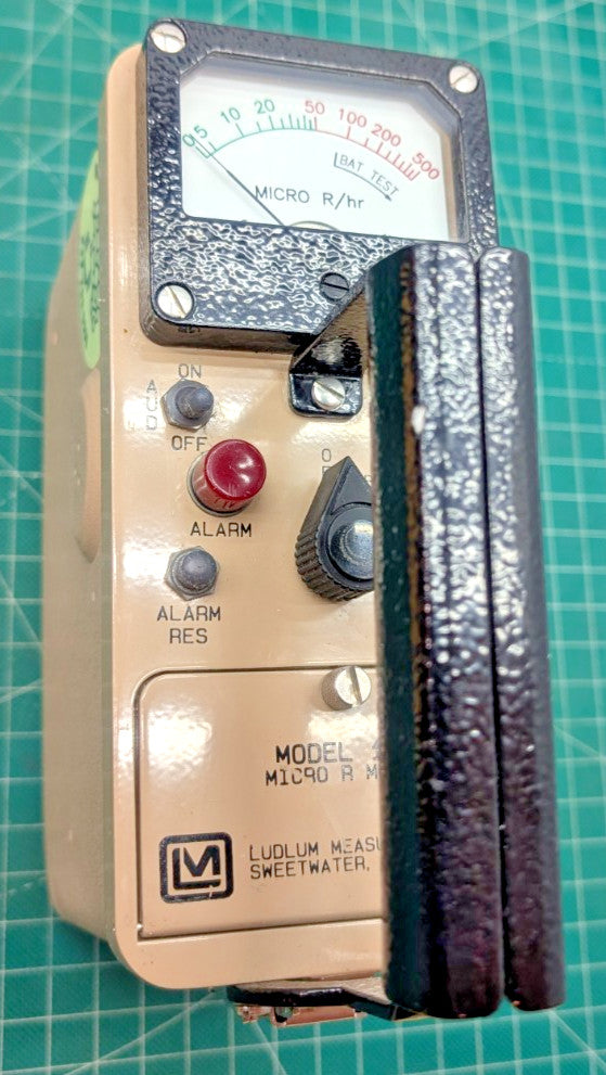 1x Guaranteed & 2026 Calibrated Ludlum Model 19A Alarm Meter With Hard Case