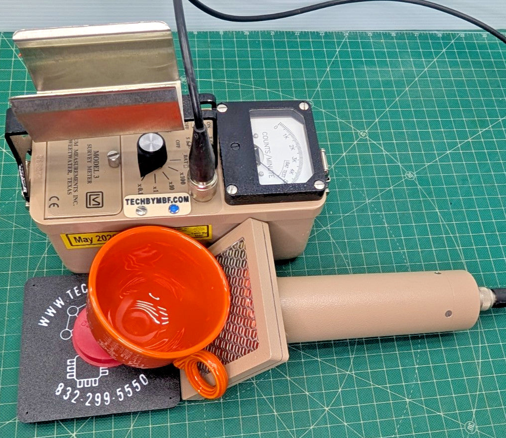 Alpha Meter Ludlum Model 3 + 43-65  2026 CALIBRATION!