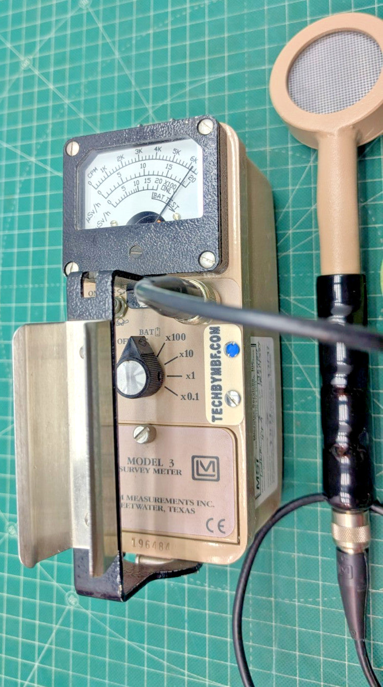 µSv Scale!! Guaranteed & 2026 Calibrated! Ludlum Model 3 + 44-9 Probe +Case