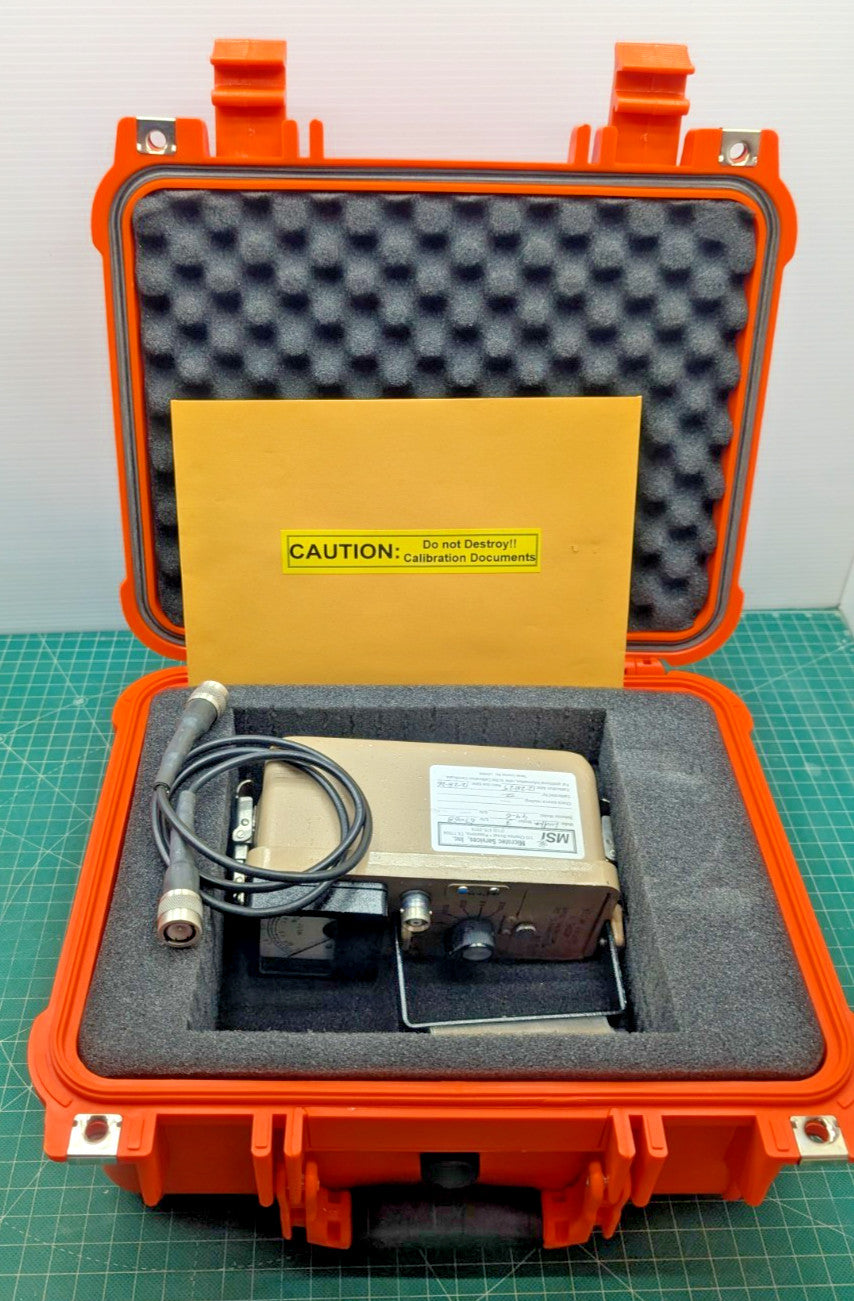 1x 2025 Calibrated Ludlum Model 3 with 44-6 and hard side case 1yr Guarantee!