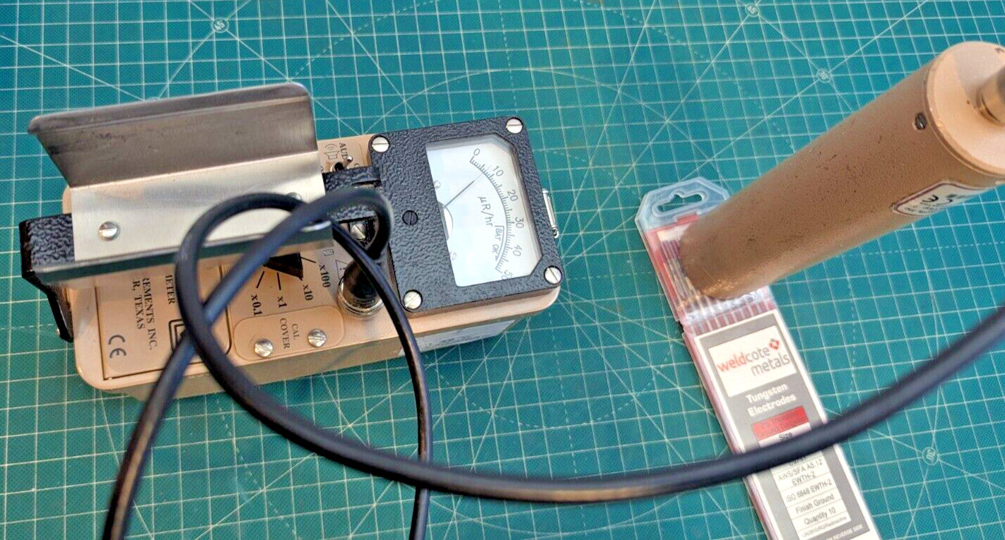 NORM Meter Ludlum Model 3 + 44-2 Case 2026 CALIBRATION! 1yr guarantee