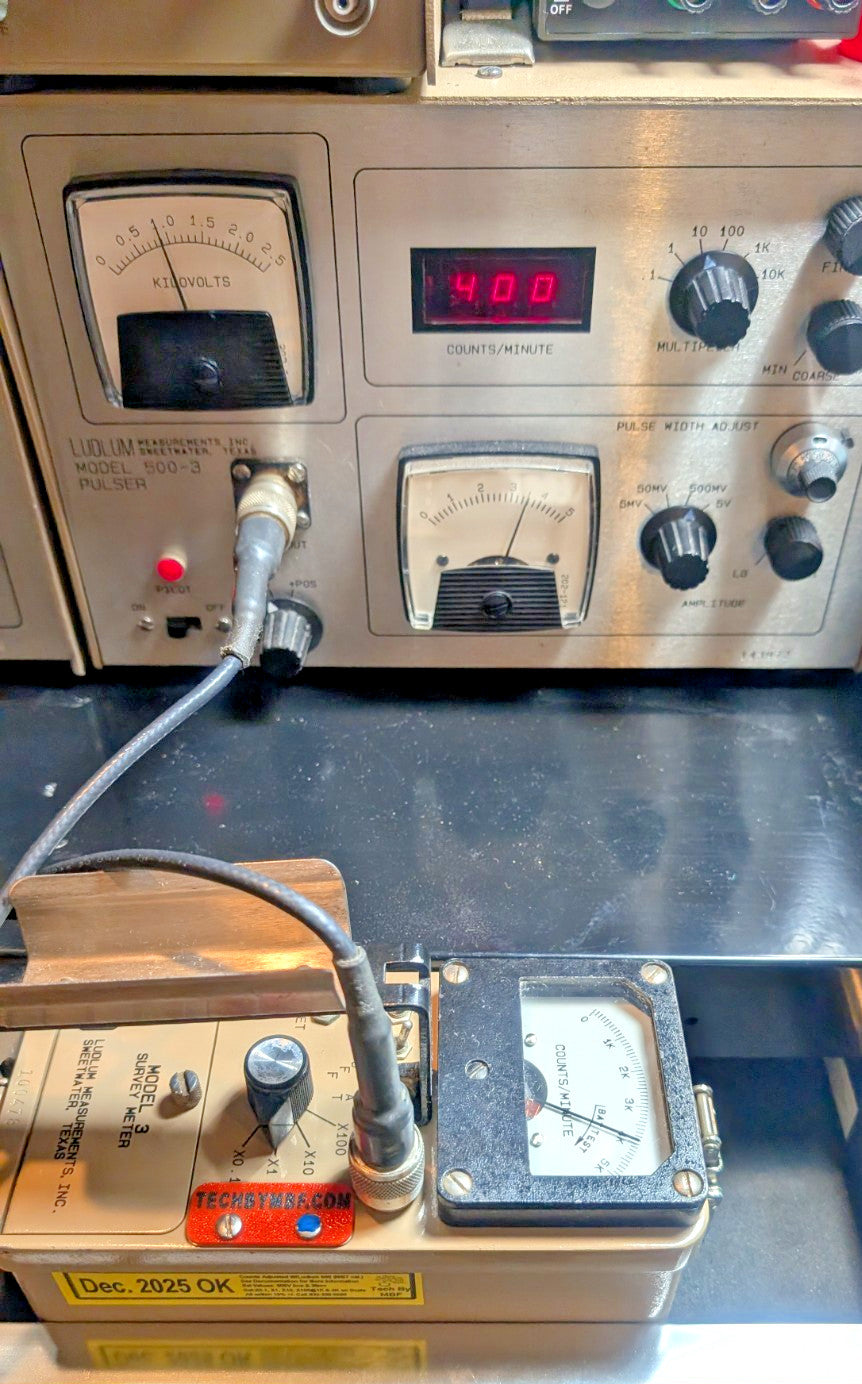 NIST 2025 Calibrated! Ludlum Model 3 + 44-6 Probe Guaranteed for 1 year!