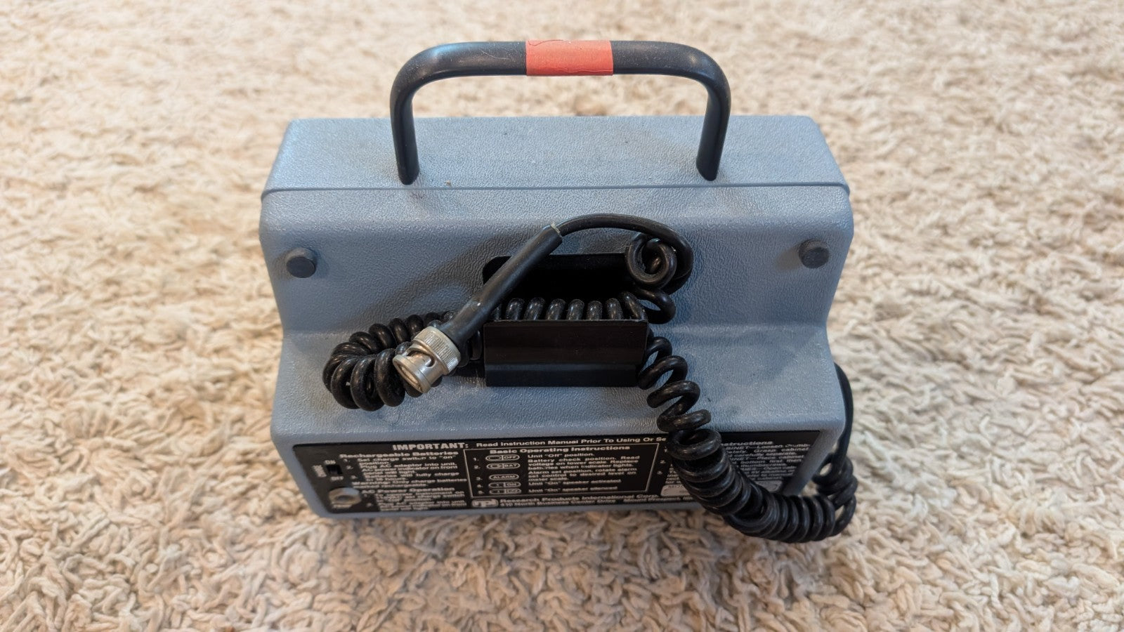 Rpi Gm-2 Survey Meter For End Window Probe Or Other Geiger Counter Meter