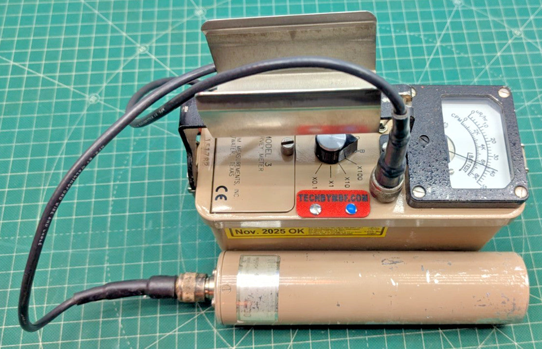NORM Meter Ludlum Model 3 + 44-2 2026 CALIBRATION!
