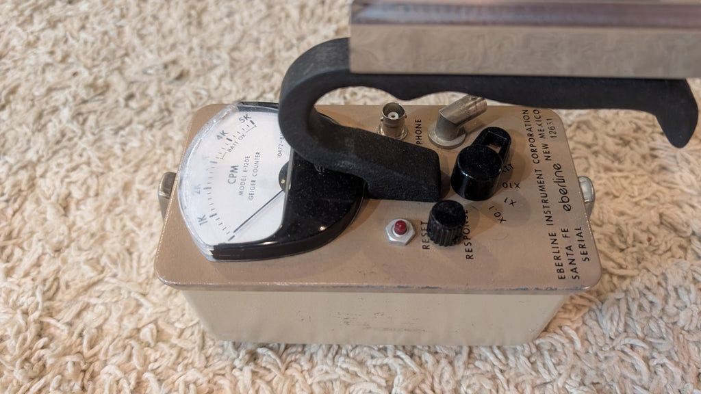 Eberline E-120 GM Survey Meter Tested and Working Guaranteed
