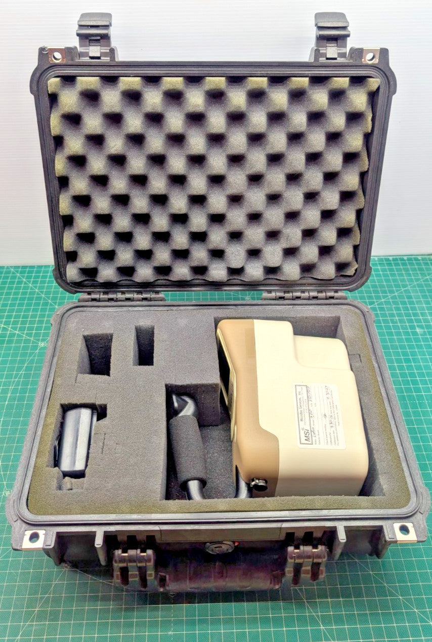Ludlum 9DP Ion Chamber 2026 Calibrated Rechargeable Batt Hard case 1yr Warr!