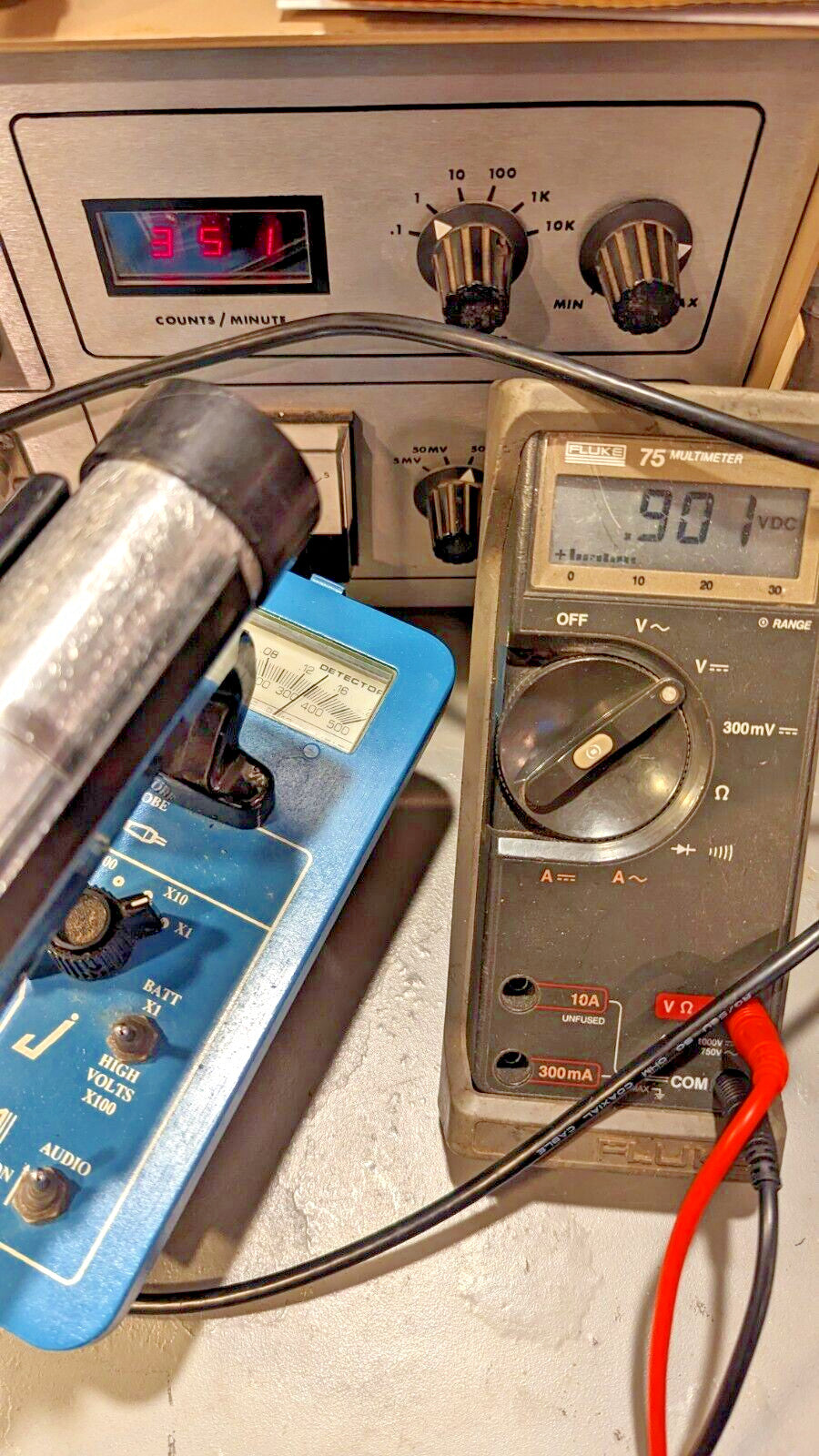 1x Johnson & Associates Inc. GSM-110 Survey Meter, Verified, and GUARANTEED