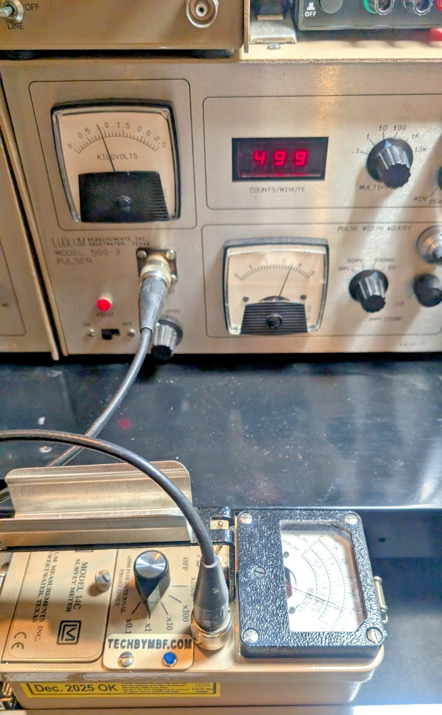 NIST 2026 Calibrated! Ludlum Model 14C + 44-9 Probe Guaranteed for 1 year!