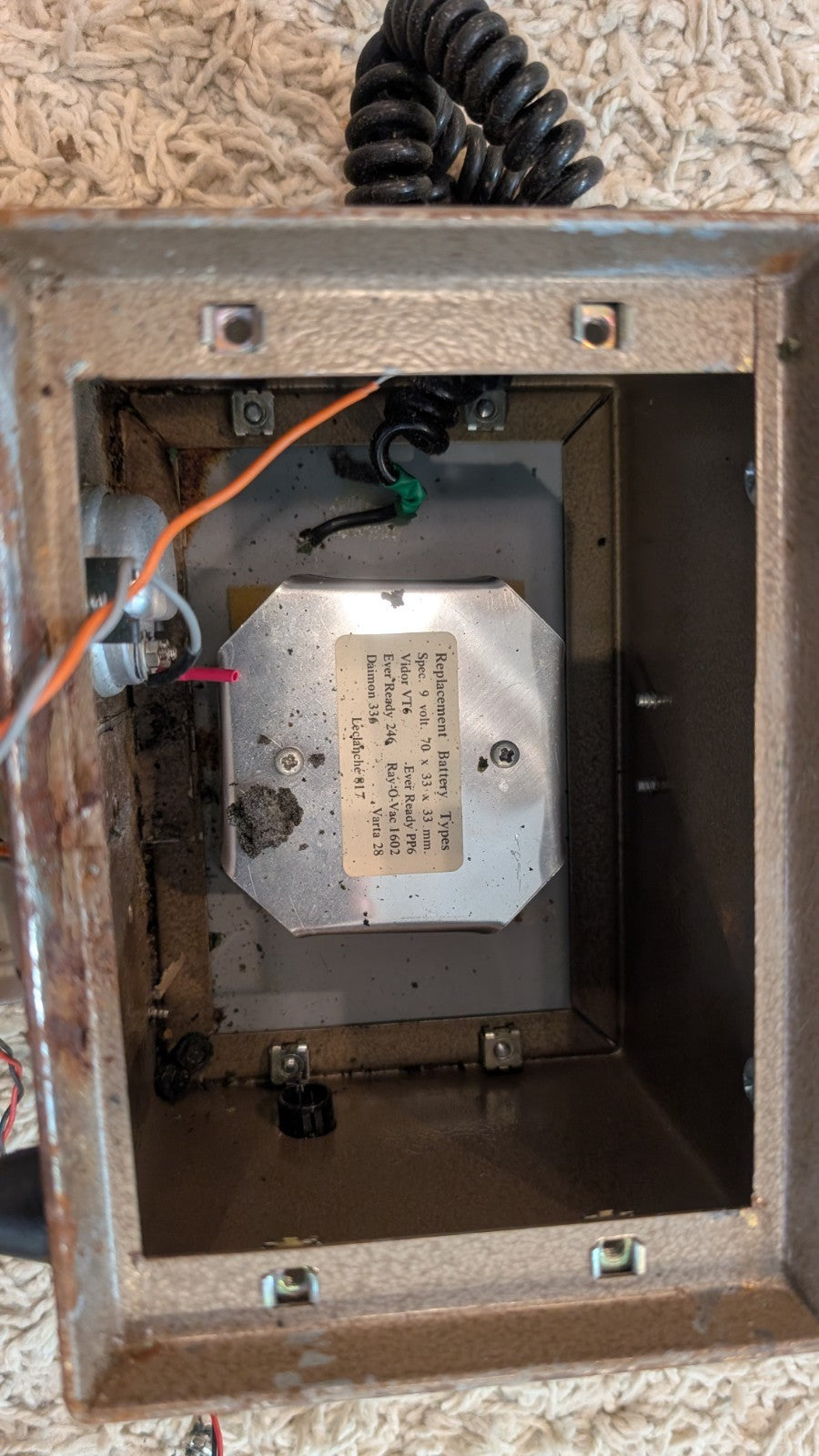 Mini Monitor Series 5.10 With Failed End Window Probe Geiger Counter Meter