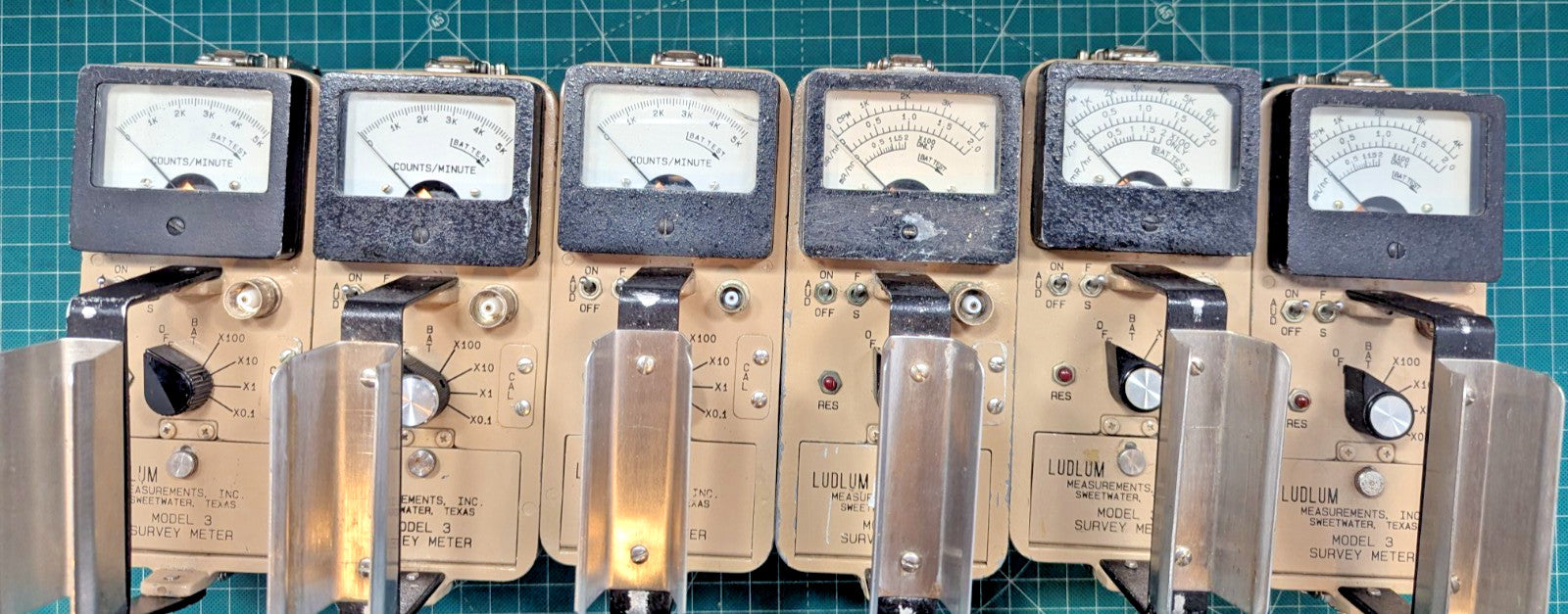 2nd Gen. 1x Ludlum Model 3 Survey Meter, Verified, and GUARANTEED for 1 yr