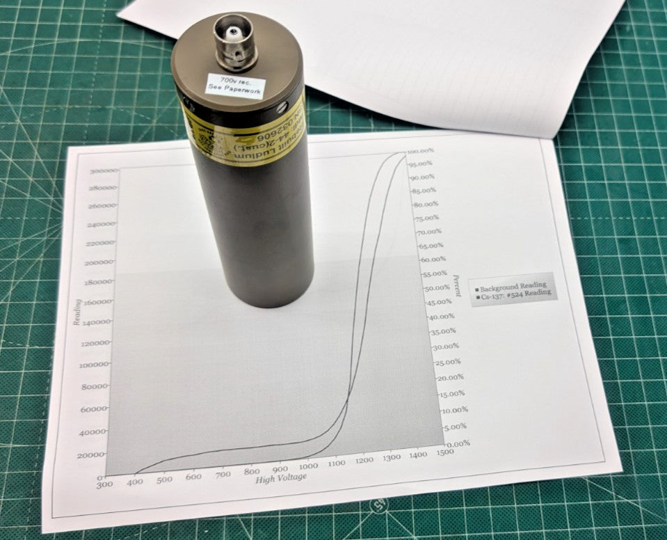 1x 44-2 Ludlum Equivalent Shorter Gamma Scintillation Probe GUARANTEED for 1 yr