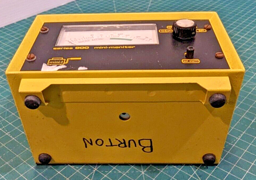 Series 900 Mini-monitor G-M Tube Verified, and GUARANTEED No Probe