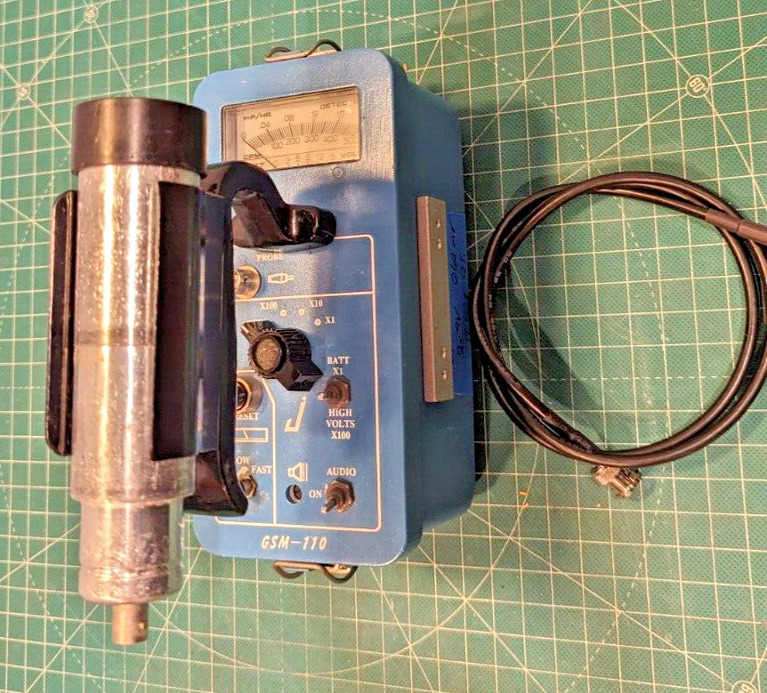 1x Johnson & Associates Inc. GSM-110 Survey Meter, Verified, and GUARANTEED