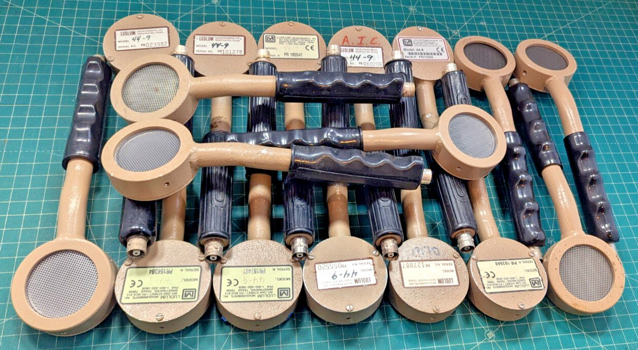 1x Ludlum 44-9 Alpha Beta Gamma Pancake Probe, Verified, and GUARANTEED for 1 yr