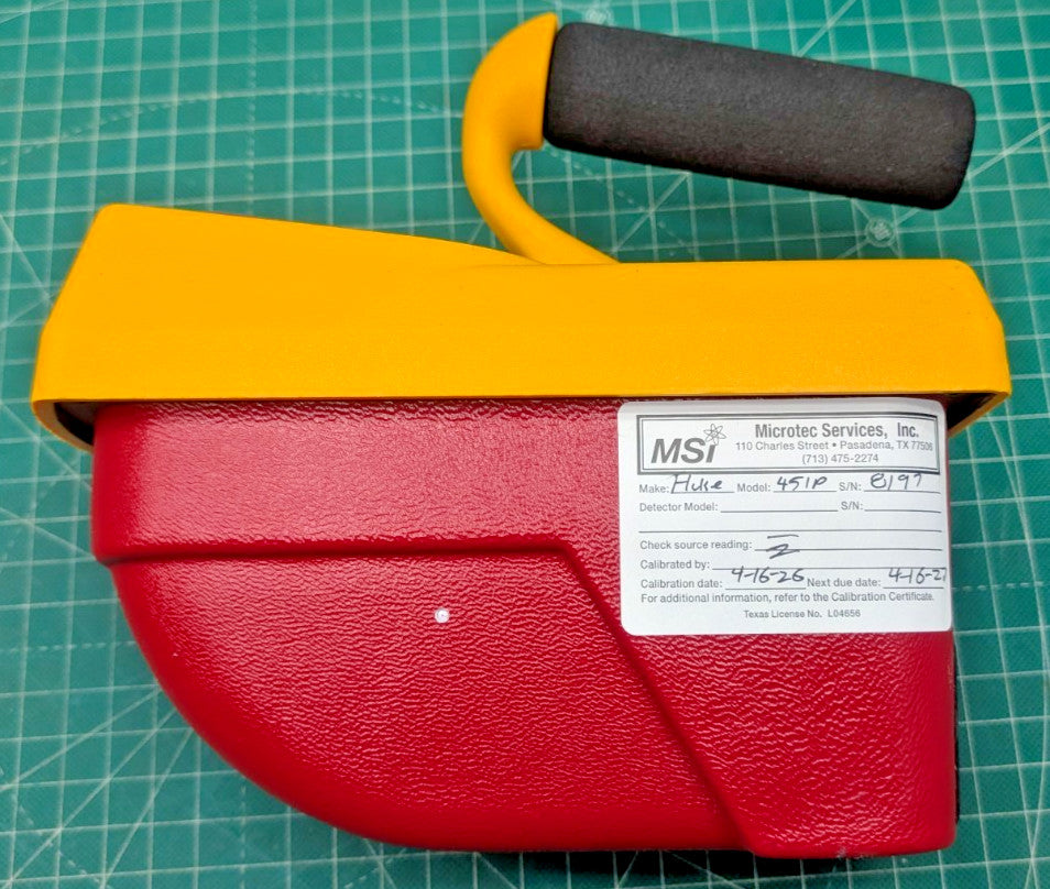 Fluke Inovision 451-P Ion Chamber 2026 Calibrated Hard Case and 1yr Warranty