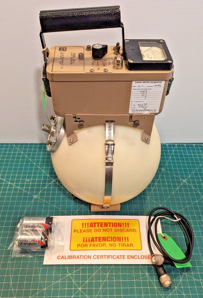 2026 Factory Calibrated Ludlum Model 12-4 Neutron with Travel Case Guaranteed