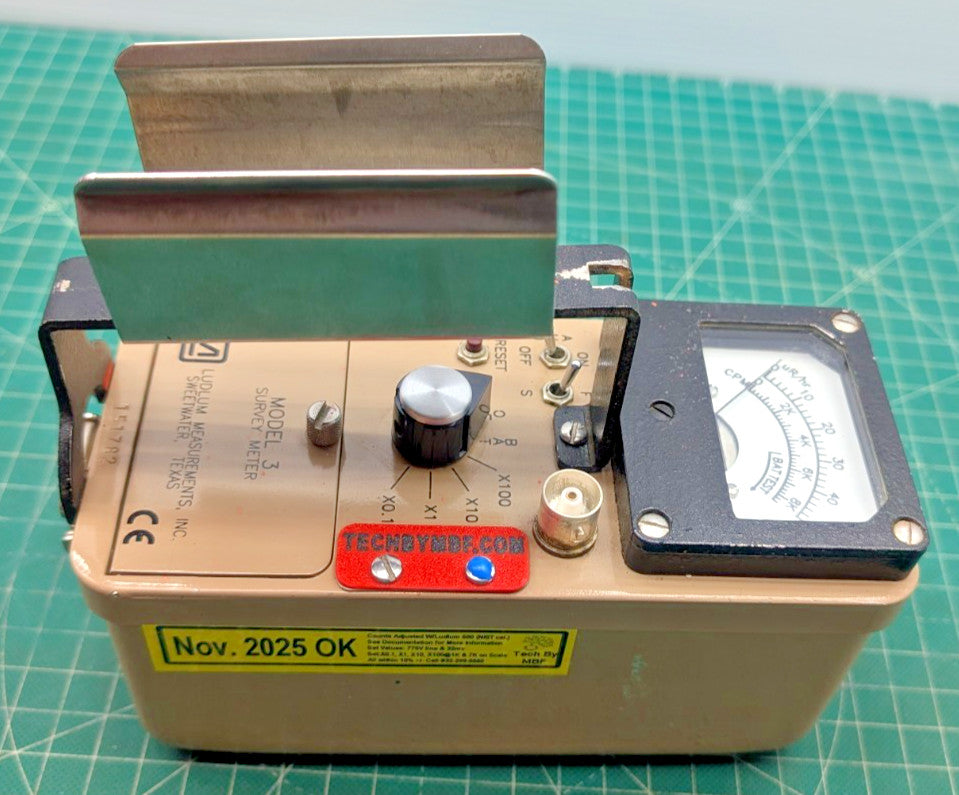 NORM Meter Ludlum Model 3 + 44-2 2026 CALIBRATION!
