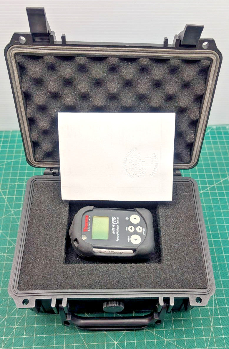 1x 2026 Calibrated Thermo RadEye PRD with All Menus UNLOCKED! 1 yr guarantee!
