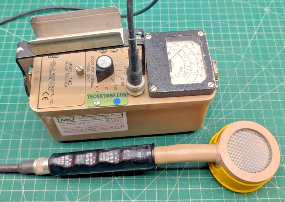 1x 2026 Calibrated Ludlum Model 14C with 44-9 and hard side case 1yr Guarantee!