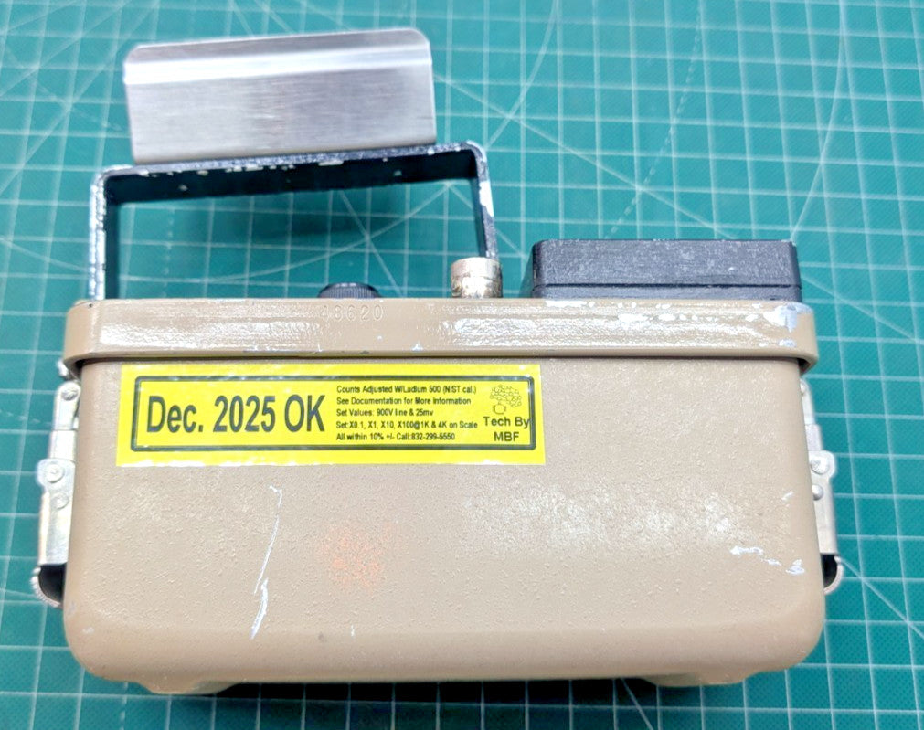 NIST 2025 Calibrated! Ludlum Model 3 + 44-7 Probe Guaranteed for 1 year!