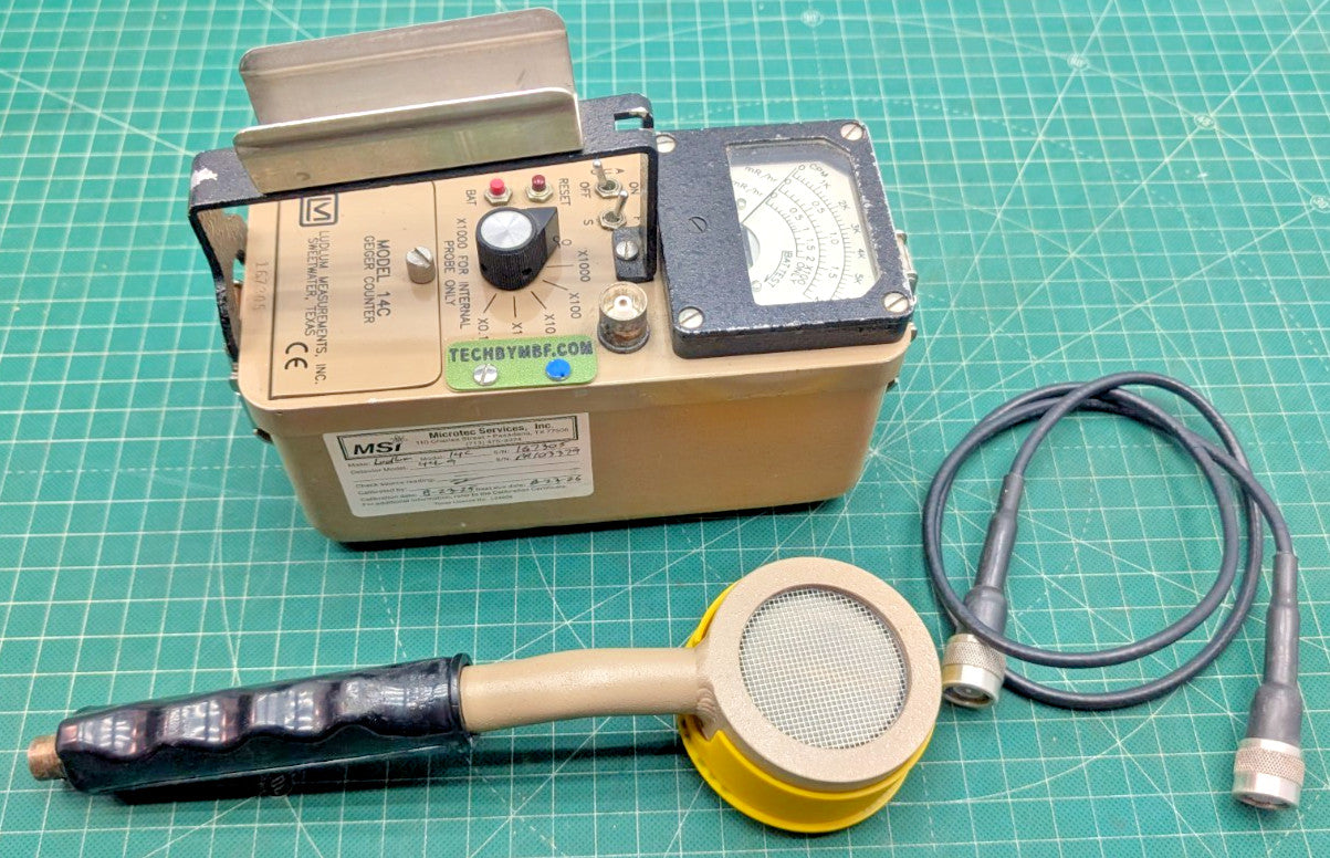 1x 2026 Calibrated Ludlum Model 14C with 44-9 and hard side case 1yr Guarantee!