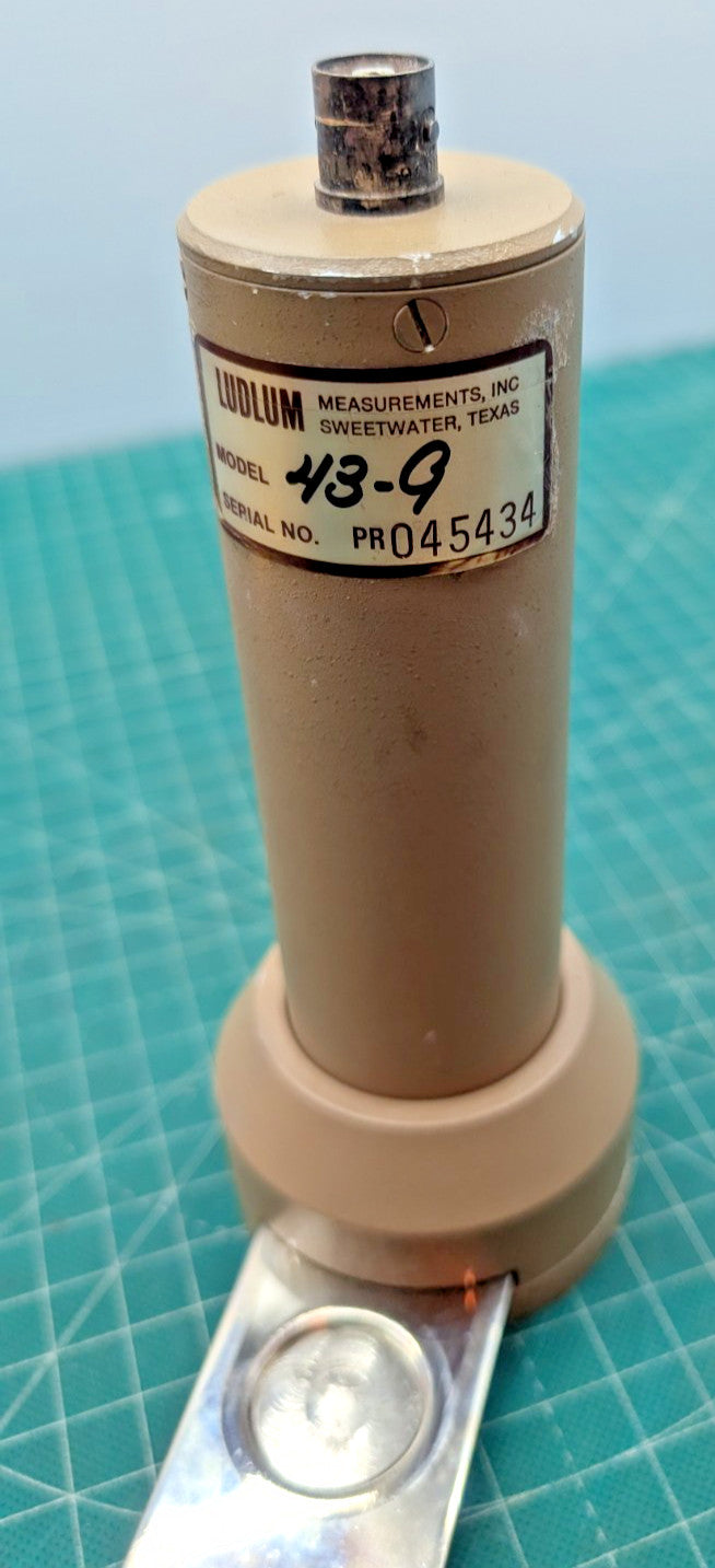 1x Ludlum 43-9 Alpha Scintillator Probe, Verified, and GUARANTEED for 1 yr