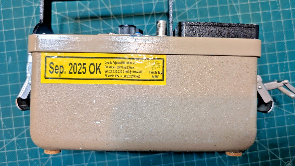 1x Ludlum Model 12 RateMeter, CALIBRATED, and GUARANTEED for 1 yr