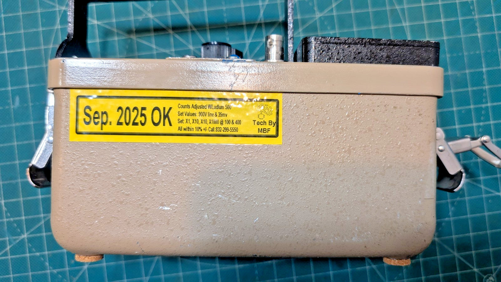 1x Ludlum Model 12 RateMeter, CALIBRATED, and GUARANTEED for 1 yr