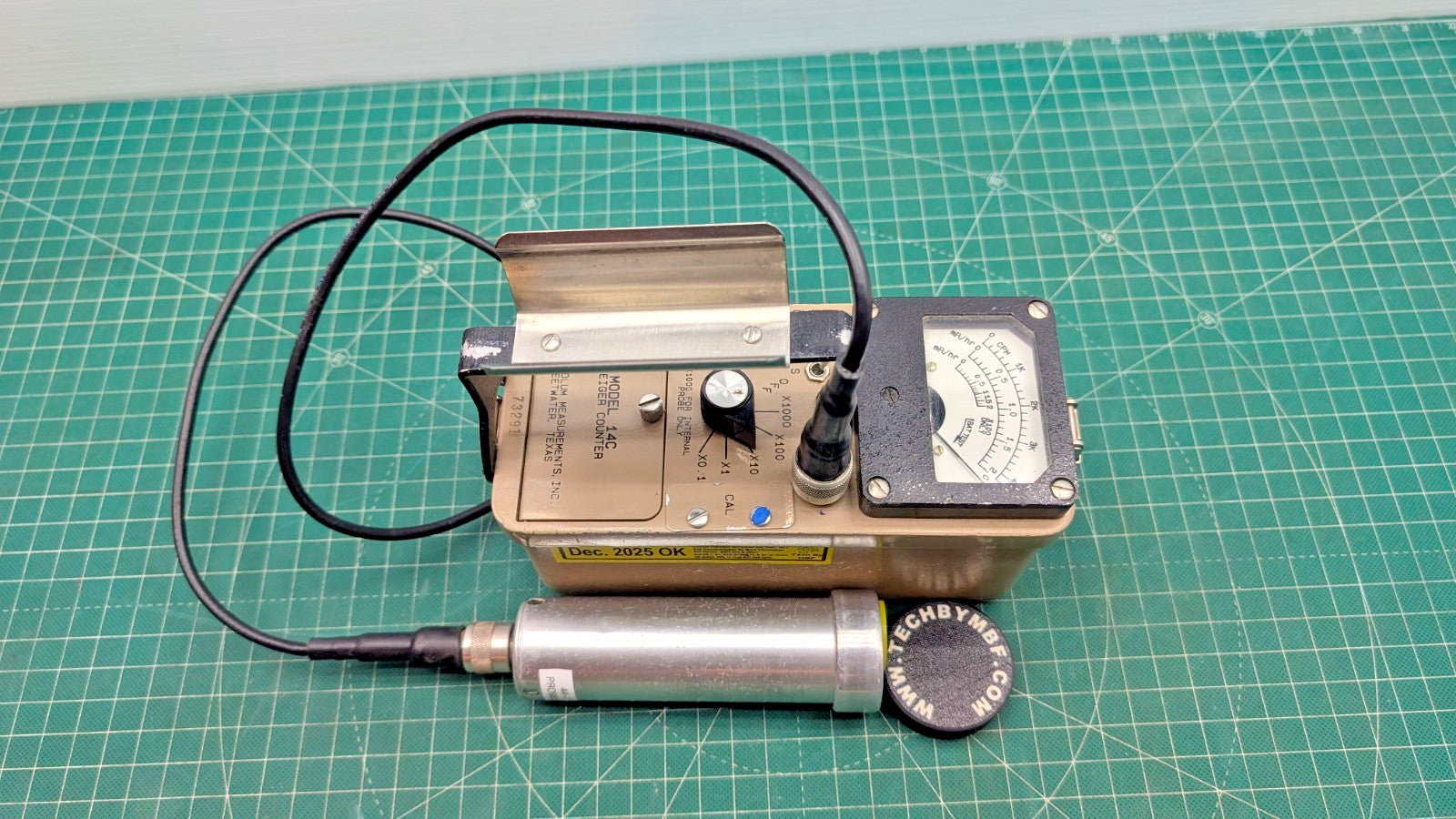 NIST 2025 Calibrated! Ludlum Model 14C + 44-7 Probe Guaranteed for 1 year!