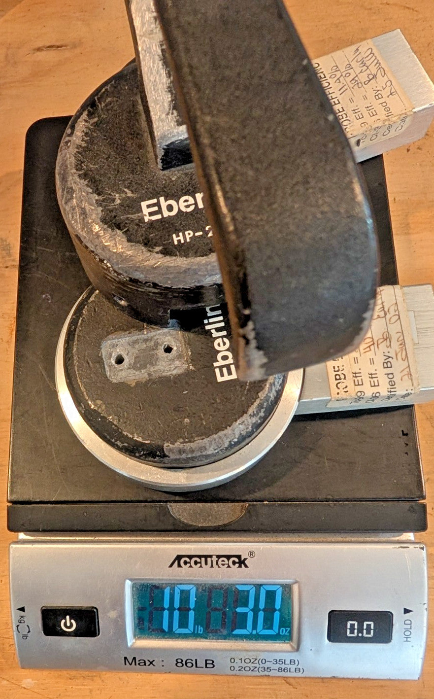 Eberline Geiger Pancake HP-260, HP-210 Parts Approximately  10lb of Lead!