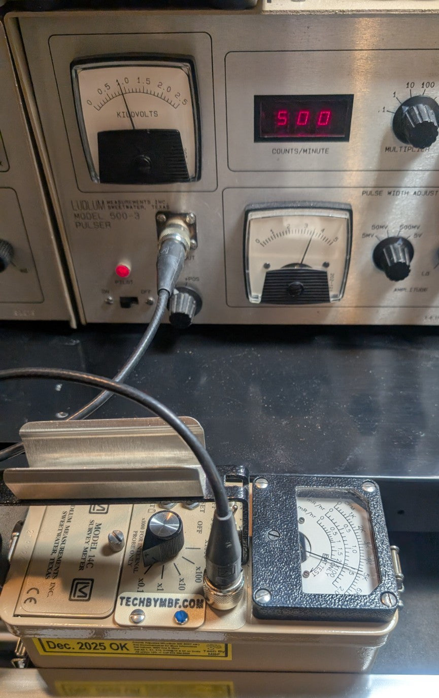 NIST 2026 Calibrated! Ludlum Model 14C + 44-9 Probe Guaranteed for 1 year!