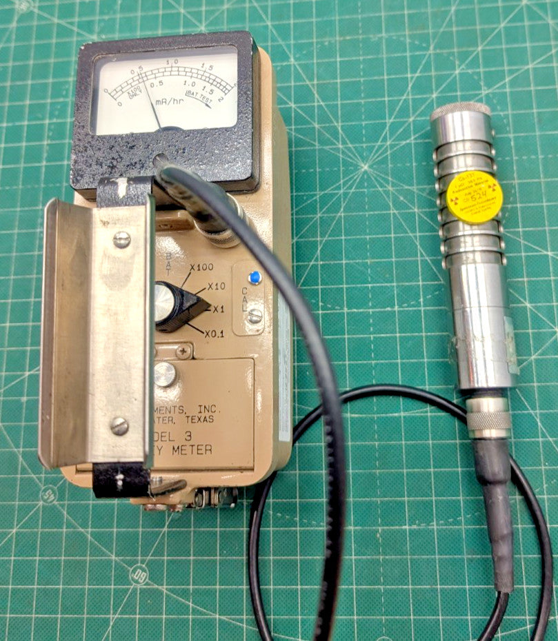 1x 2025 Calibrated Ludlum Model 3 with 44-6 and hard side case 1yr Guarantee!