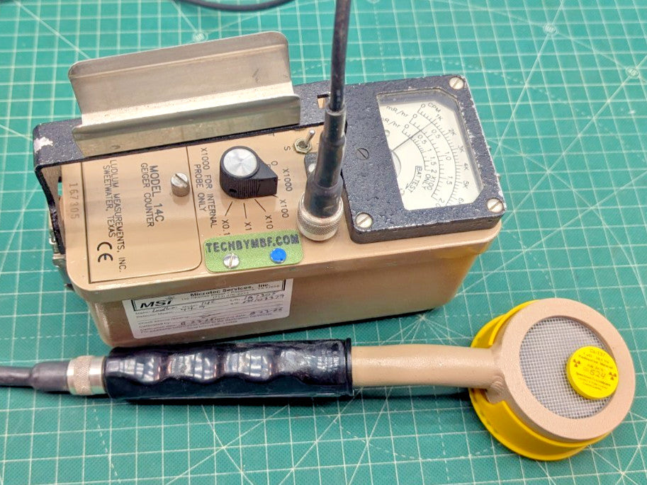 1x 2026 Calibrated Ludlum Model 14C with 44-9 and hard side case 1yr Guarantee!
