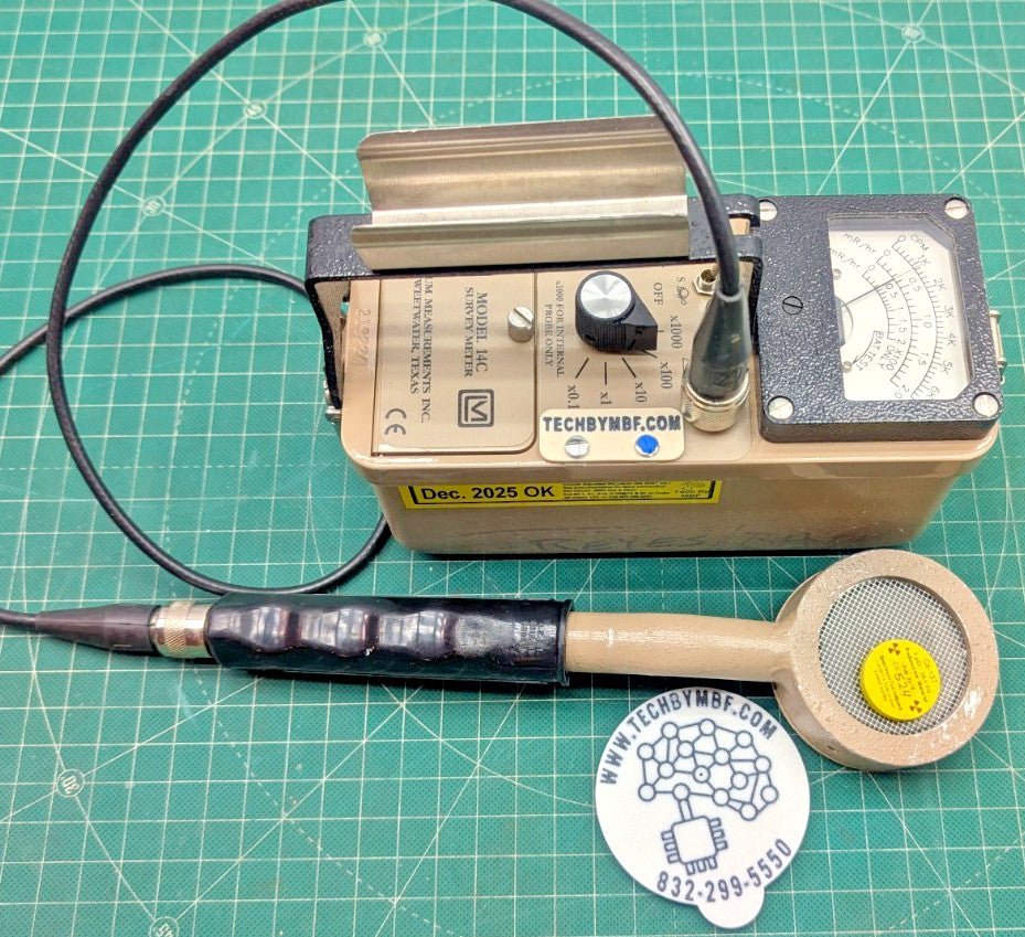 NIST 2026 Calibrated! Ludlum Model 14C + 44-9 Probe Guaranteed for 1 year!